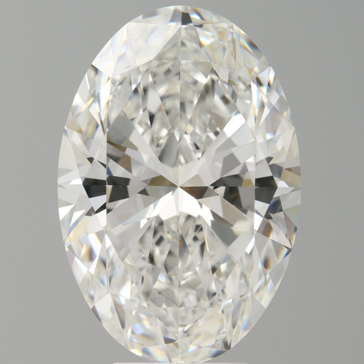 7.04 Carat Oval Shaped, Ideal Cut, F Color, VVS2 Clarity, IGI Certified Lab Grown Diamond