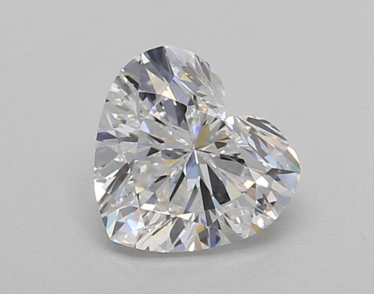 1.02 Carat Heart Shaped, Excellent Cut, D Color, VVS1 Clarity, IGI Certified Lab Grown Diamond