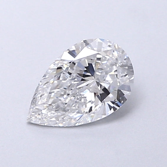 0.42 Carat Pear Shaped, Very Good Cut, D Color, VS1 Clarity, IGI Certified Lab Grown Diamond