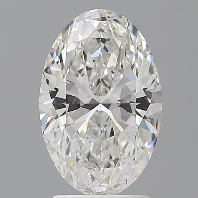 2.57 Carat Oval Shaped, Ideal Cut, F Color, VS1 Clarity, IGI Certified Lab Grown Diamond