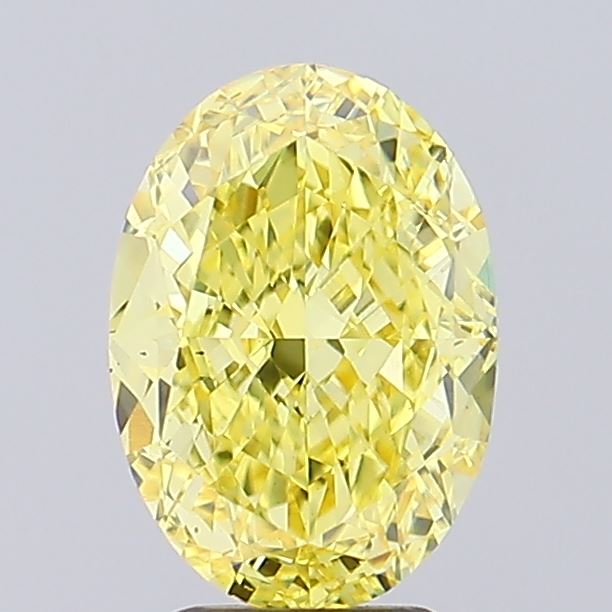2.90 Carat Oval Shaped, Excellent Cut, VS2 Clarity, IGI Certified Lab Grown Diamond