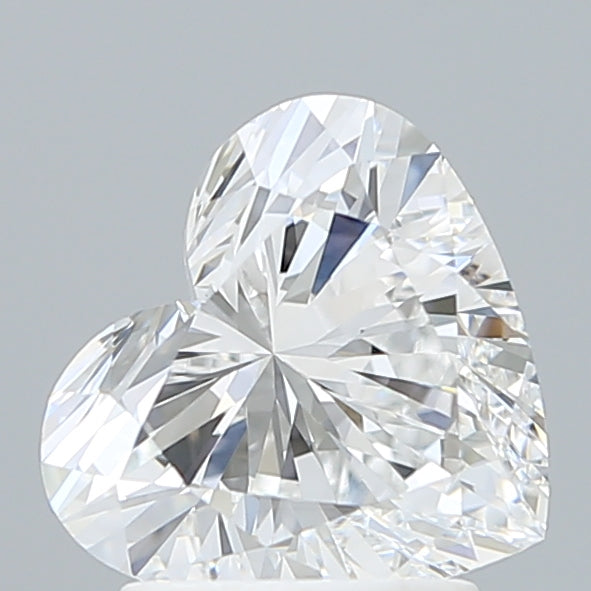 2.05 Carat Heart Shaped, Ideal Cut, D Color, VVS2 Clarity, IGI Certified Lab Grown Diamond