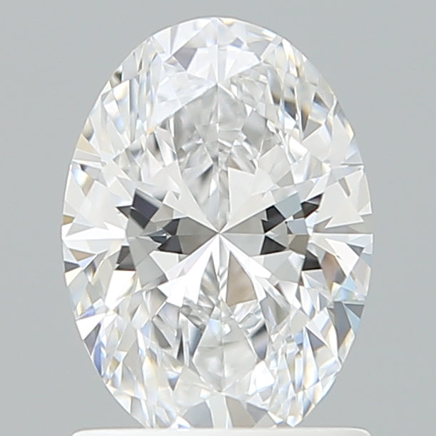 1.25 Carat Oval Shaped, Ideal Cut, D Color, VVS2 Clarity, IGI Certified Lab Grown Diamond