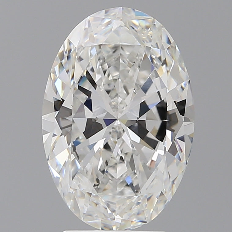 4.00 Carat Oval Shaped, Ideal Cut, E Color, VVS2 Clarity, IGI Certified Lab Grown Diamond