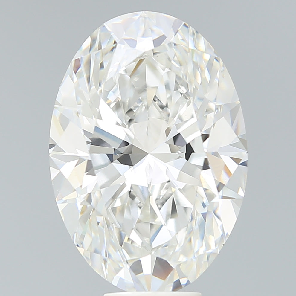 9.85 Carat Oval Shaped, Excellent Cut, F Color, VVS2 Clarity, IGI Certified Lab Grown Diamond
