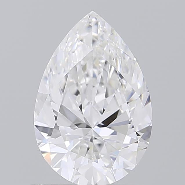 1.04 Carat Pear Shaped, Ideal Cut, D Color, VVS2 Clarity, IGI Certified Lab Grown Diamond
