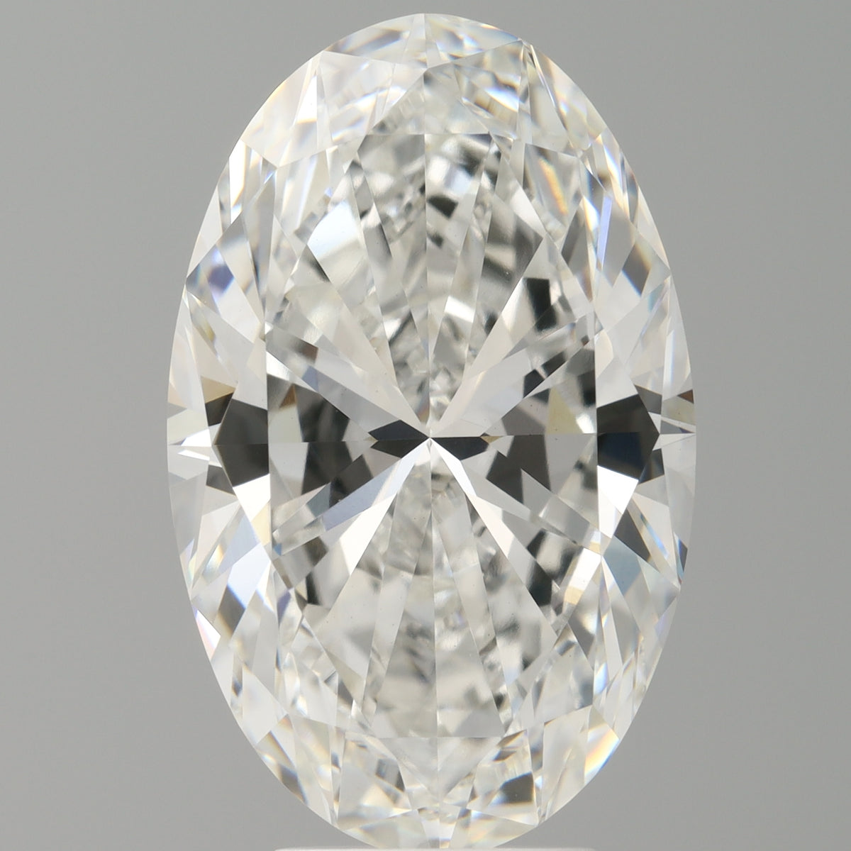 6.02 Carat Oval Shaped, Ideal Cut, E Color, VVS2 Clarity, IGI Certified Lab Grown Diamond