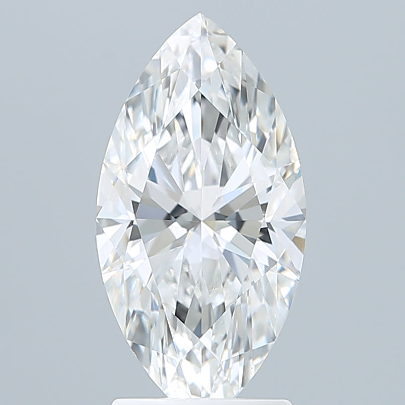 2.29 Carat Marquise Shaped, Ideal Cut, E Color, VVS2 Clarity, IGI Certified Lab Grown Diamond