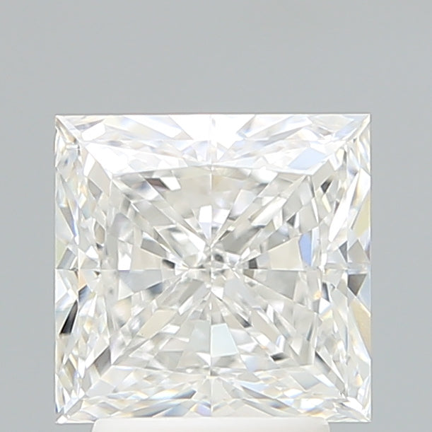 3.18 Carat Princess Shaped, Excellent Cut, E Color, VVS2 Clarity, IGI Certified Lab Grown Diamond