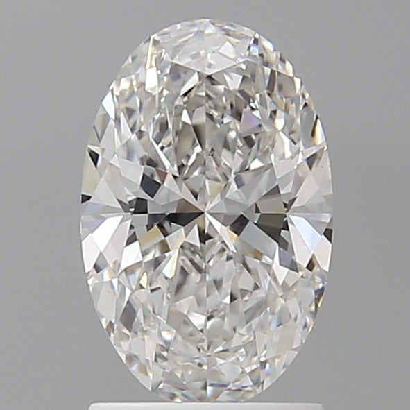 1.60 Carat Oval Shaped, Ideal Cut, F Color, VS1 Clarity, IGI Certified Lab Grown Diamond