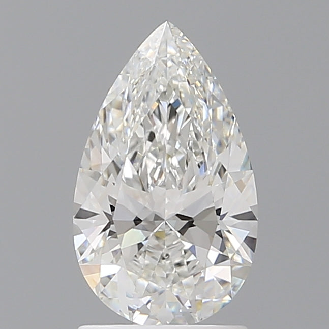 1.60 Carat Pear Shaped, Ideal Cut, E Color, VVS2 Clarity, IGI Certified Lab Grown Diamond
