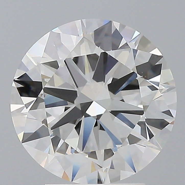 3.51 Carat Round Shaped, Excellent Cut, G Color, VS1 Clarity, IGI Certified Lab Grown Diamond
