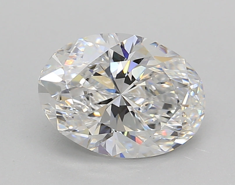 1.51 Carat Oval Shaped, Ideal Cut, D Color, VVS1 Clarity, IGI Certified Lab Grown Diamond