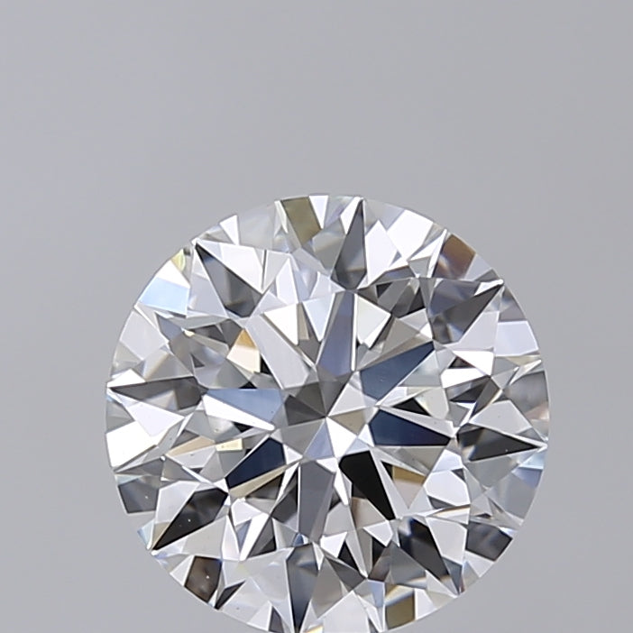 2.53 Carat Round Shaped, Ideal Cut, E Color, VS1 Clarity, IGI Certified Lab Grown Diamond
