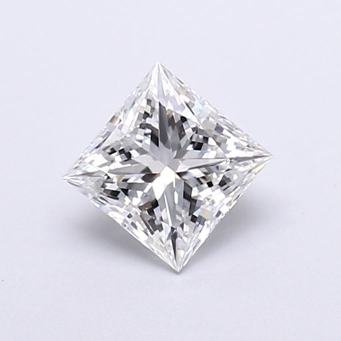 1.02 Carat Princess Shaped, Very Good Cut, D Color, VVS2 Clarity, IGI Certified Lab Grown Diamond