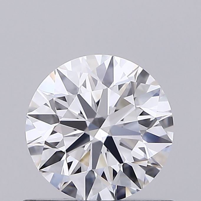 0.54 Carat Round Shaped, Ideal Cut, D Color, VVS2 Clarity, IGI Certified Lab Grown Diamond