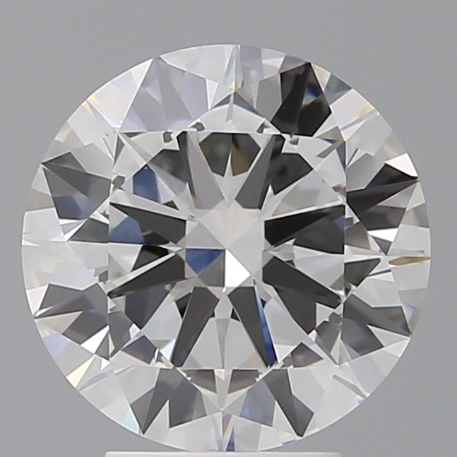 4.00 Carat Round Shaped, Excellent Cut, E Color, VVS2 Clarity, IGI Certified Lab Grown Diamond