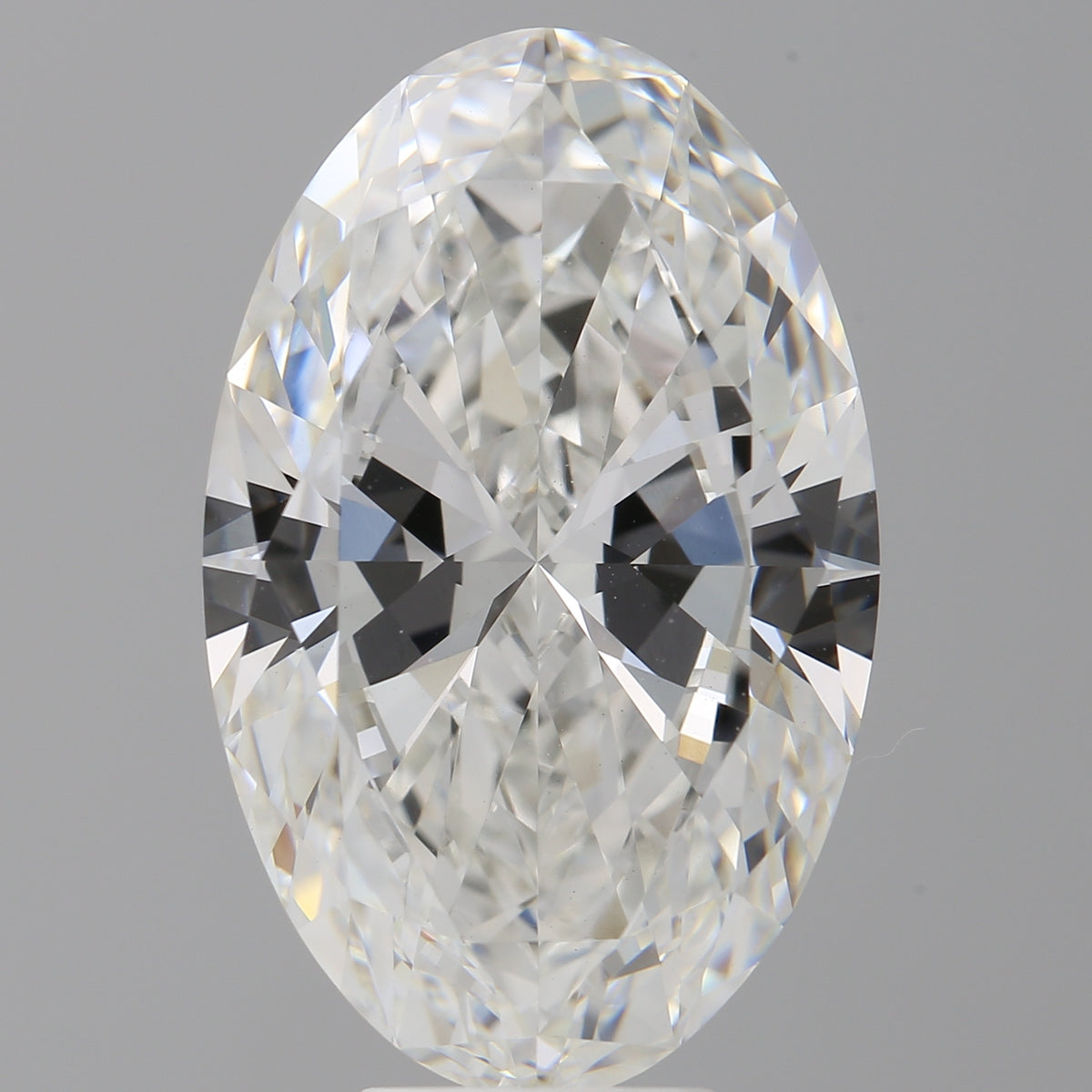 8.00 Carat Oval Shaped, Excellent Cut, F Color, VVS2 Clarity, IGI Certified Lab Grown Diamond