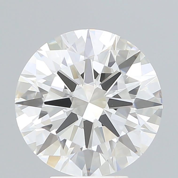 5.29 Carat Round Shaped, Excellent Cut, F Color, VS1 Clarity, IGI Certified Lab Grown Diamond