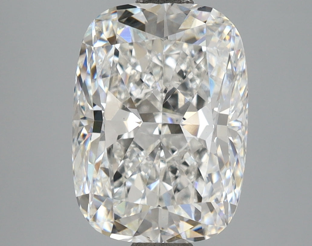 3.69 Carat Cushion Shaped, Ideal Cut, E Color, VVS2 Clarity, IGI Certified Lab Grown Diamond