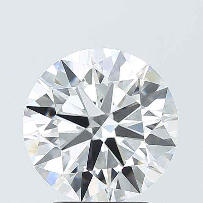 3.02 Carat Round Shaped, Excellent Cut, F Color, VVS2 Clarity, IGI Certified Lab Grown Diamond