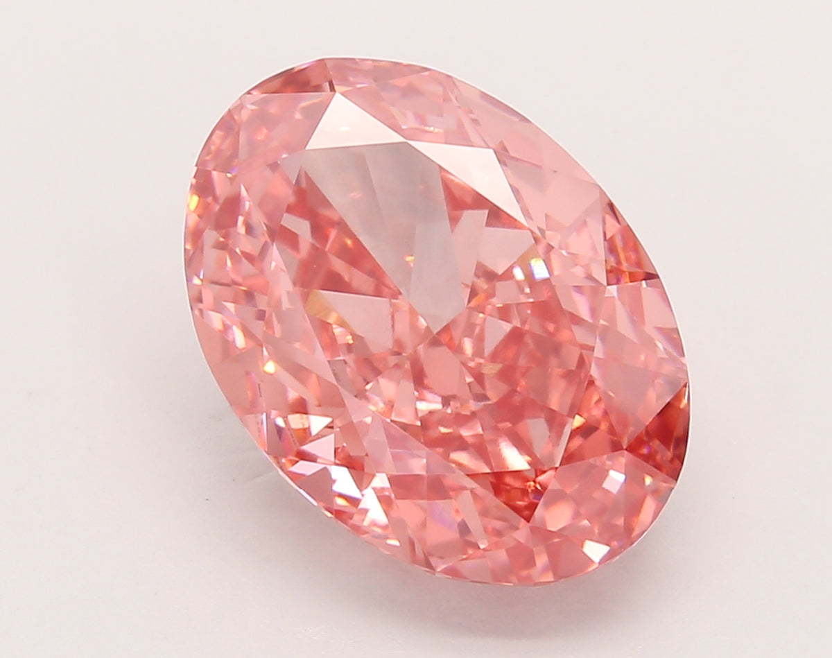 7.57 Carat Oval Shaped, Excellent Cut, VS1 Clarity, IGI Certified Lab Grown Diamond