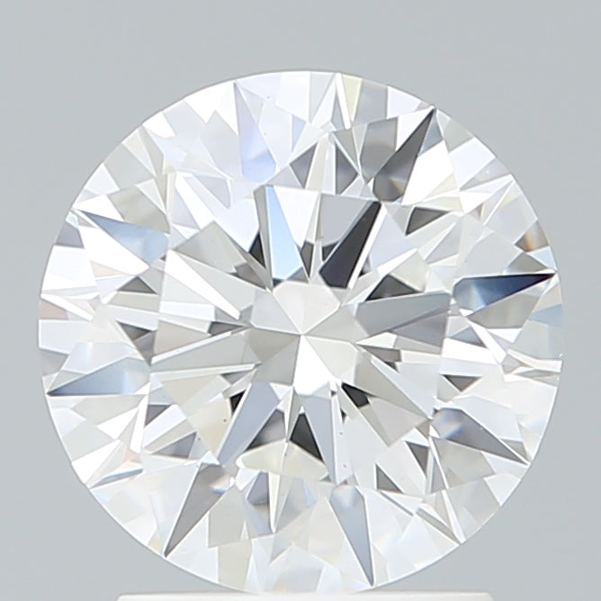 2.18 Carat Round Shaped, Ideal Cut, F Color, VVS2 Clarity, IGI Certified Lab Grown Diamond
