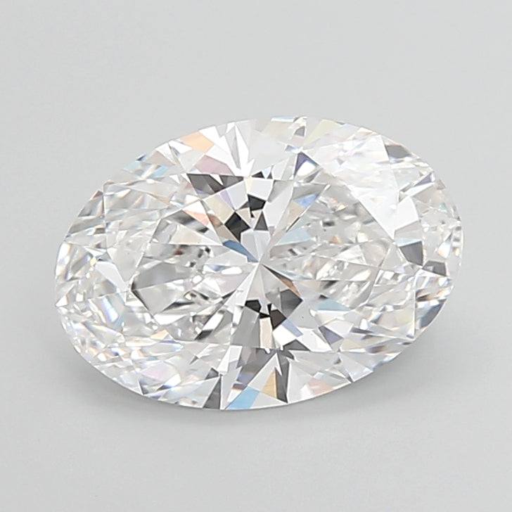 5.06 Carat Oval Shaped, Ideal Cut, D Color, VS1 Clarity, IGI Certified Lab Grown Diamond