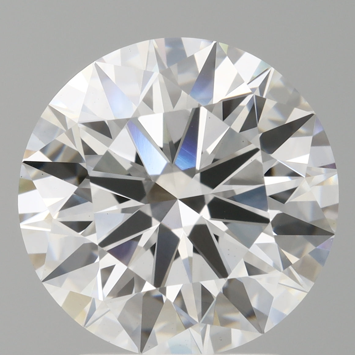 3.04 Carat Round Shaped, Ideal Cut, E Color, VVS2 Clarity, IGI Certified Lab Grown Diamond