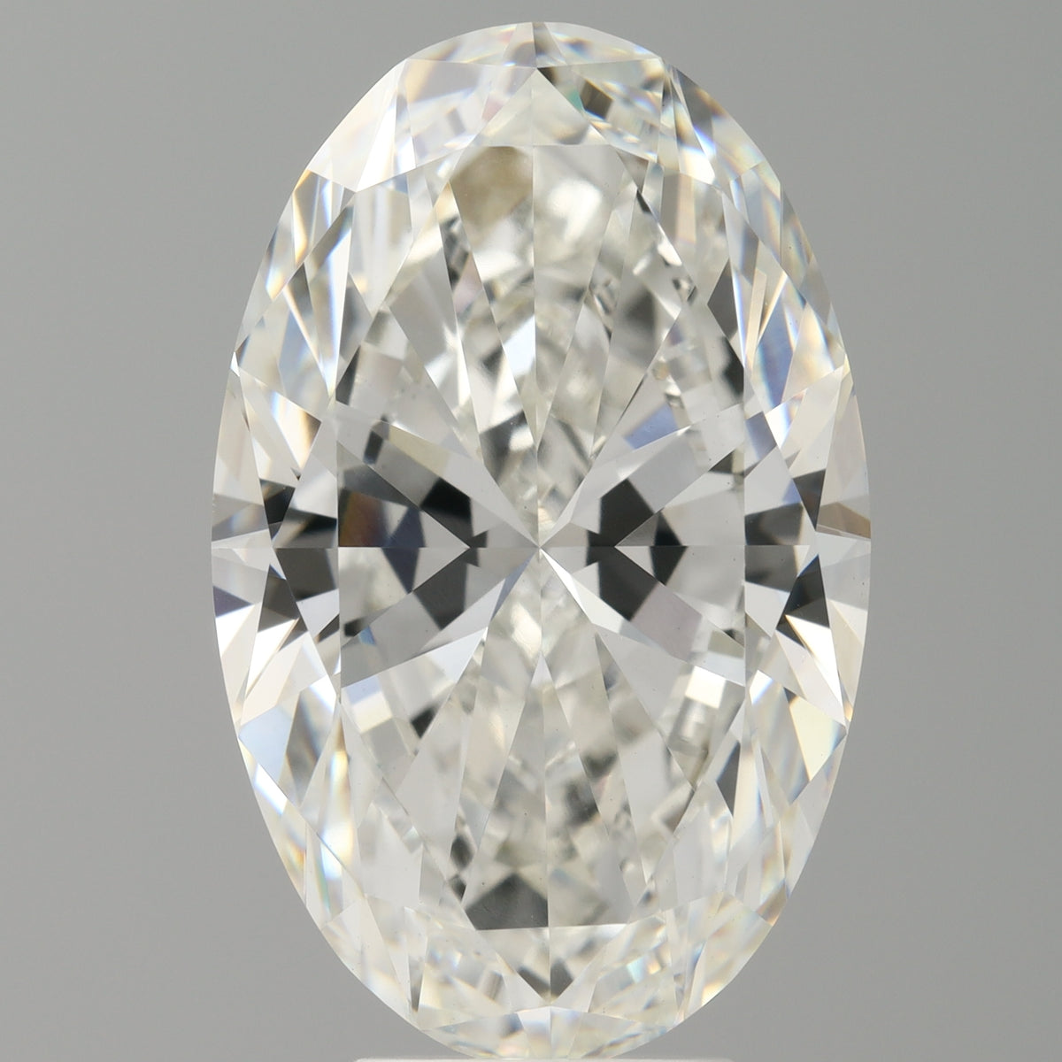 7.02 Carat Oval Shaped, Ideal Cut, F Color, VVS2 Clarity, IGI Certified Lab Grown Diamond