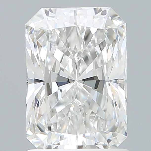 1.60 Carat Radiant Shaped, Excellent Cut, D Color, VVS1 Clarity, IGI Certified Lab Grown Diamond