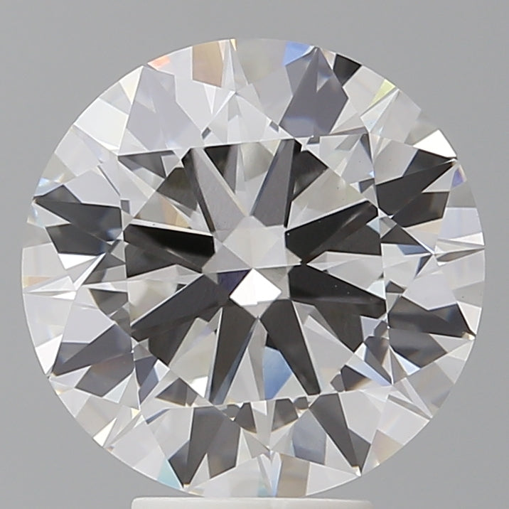 5.55 Carat Round Shaped, Ideal Cut, E Color, VVS2 Clarity, IGI Certified Lab Grown Diamond