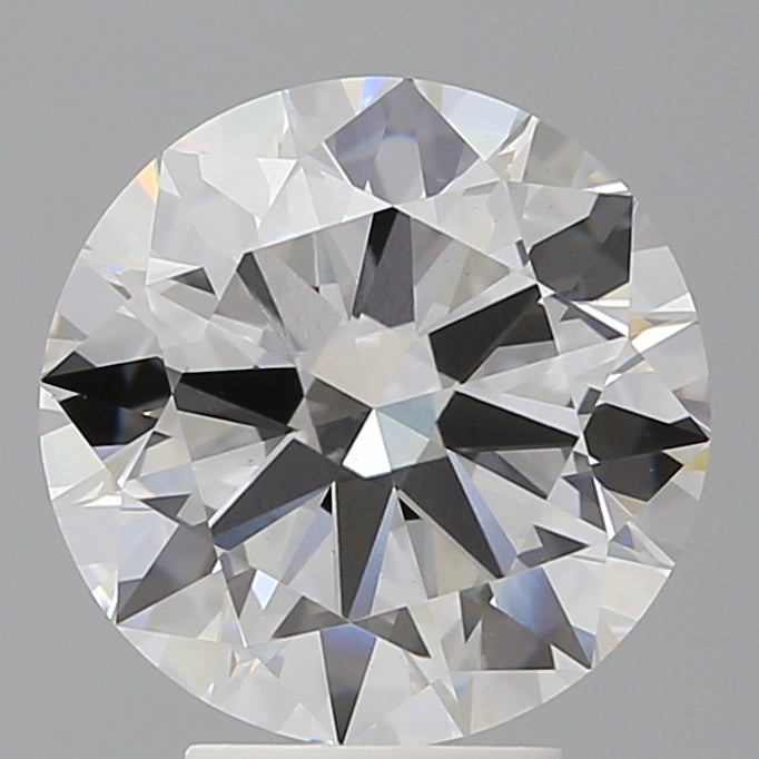 4.45 Carat Round Shaped, Excellent Cut, E Color, VVS2 Clarity, IGI Certified Lab Grown Diamond