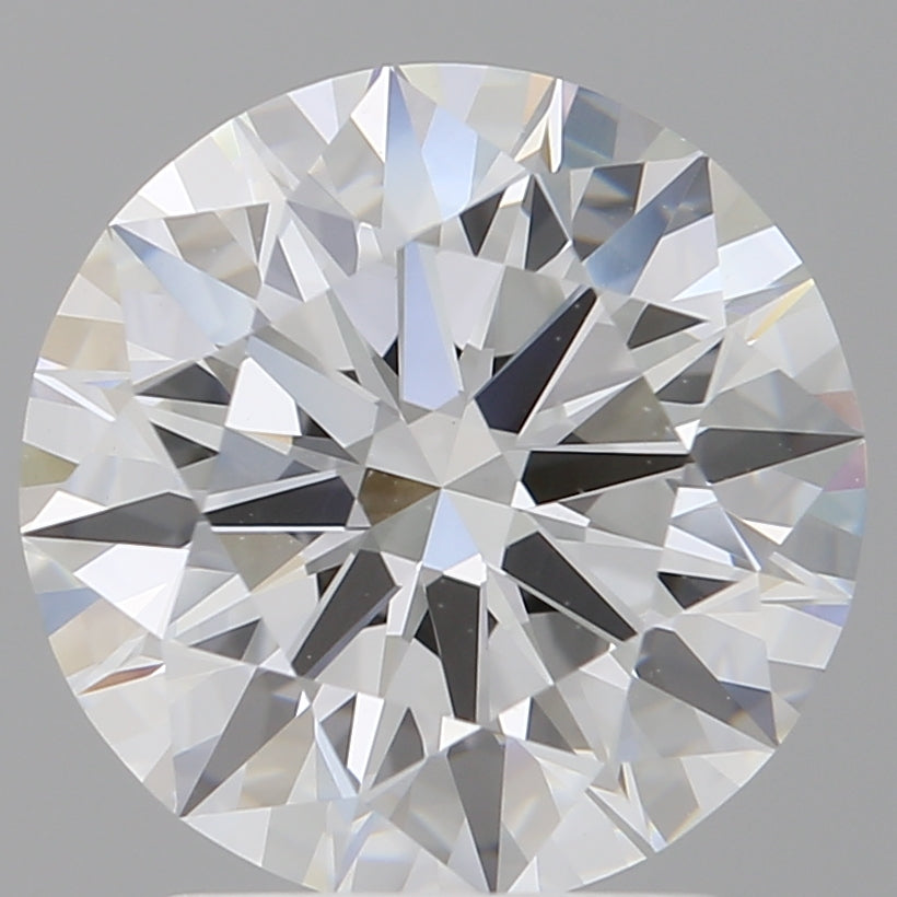 2.59 Carat Round Shaped, Ideal Cut, E Color, VVS2 Clarity, IGI Certified Lab Grown Diamond