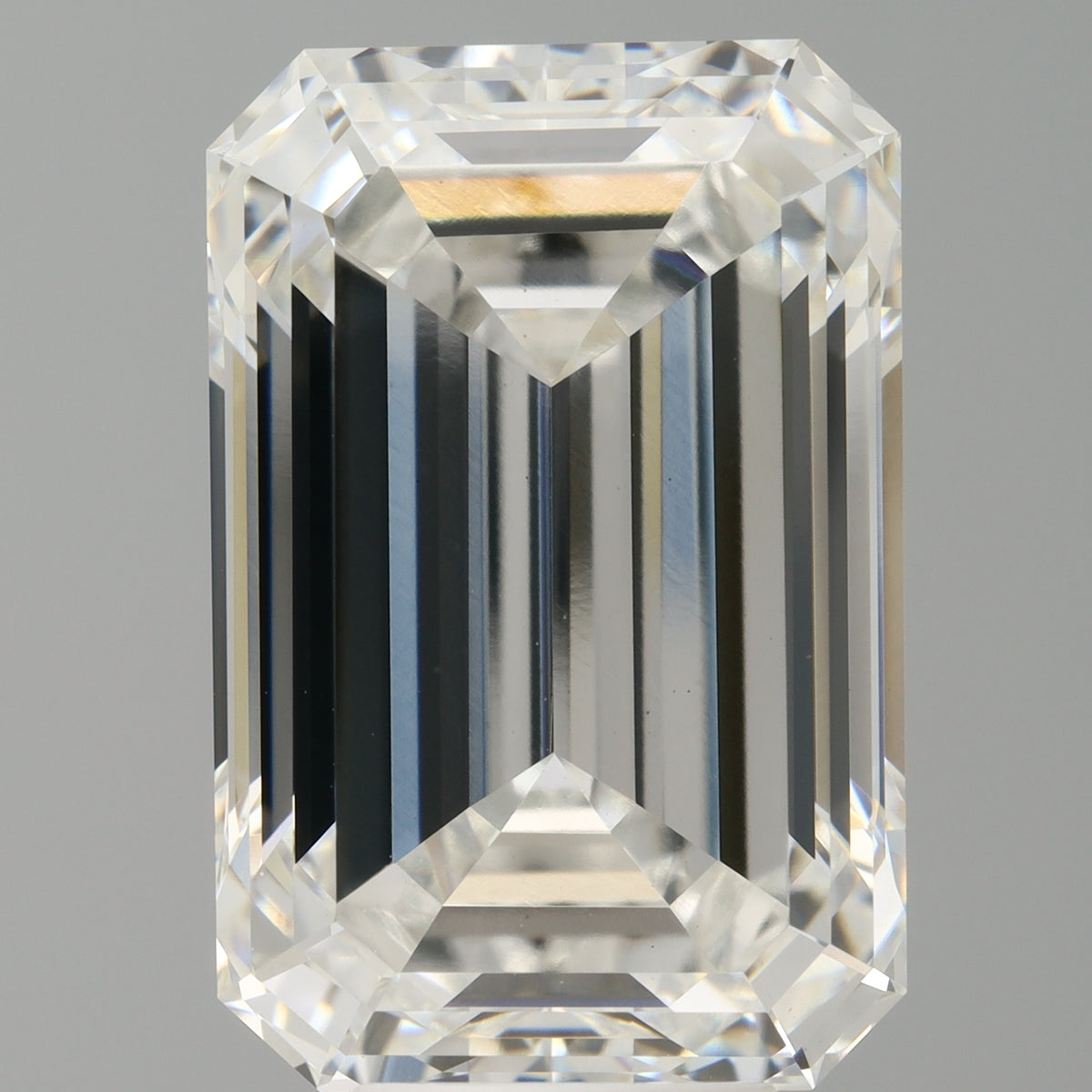 9.02 Carat Emerald Shaped, Ideal Cut, F Color, VVS2 Clarity, IGI Certified Lab Grown Diamond