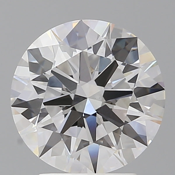 3.03 Carat Round Shaped, Ideal Cut, F Color, VS1 Clarity, IGI Certified Lab Grown Diamond