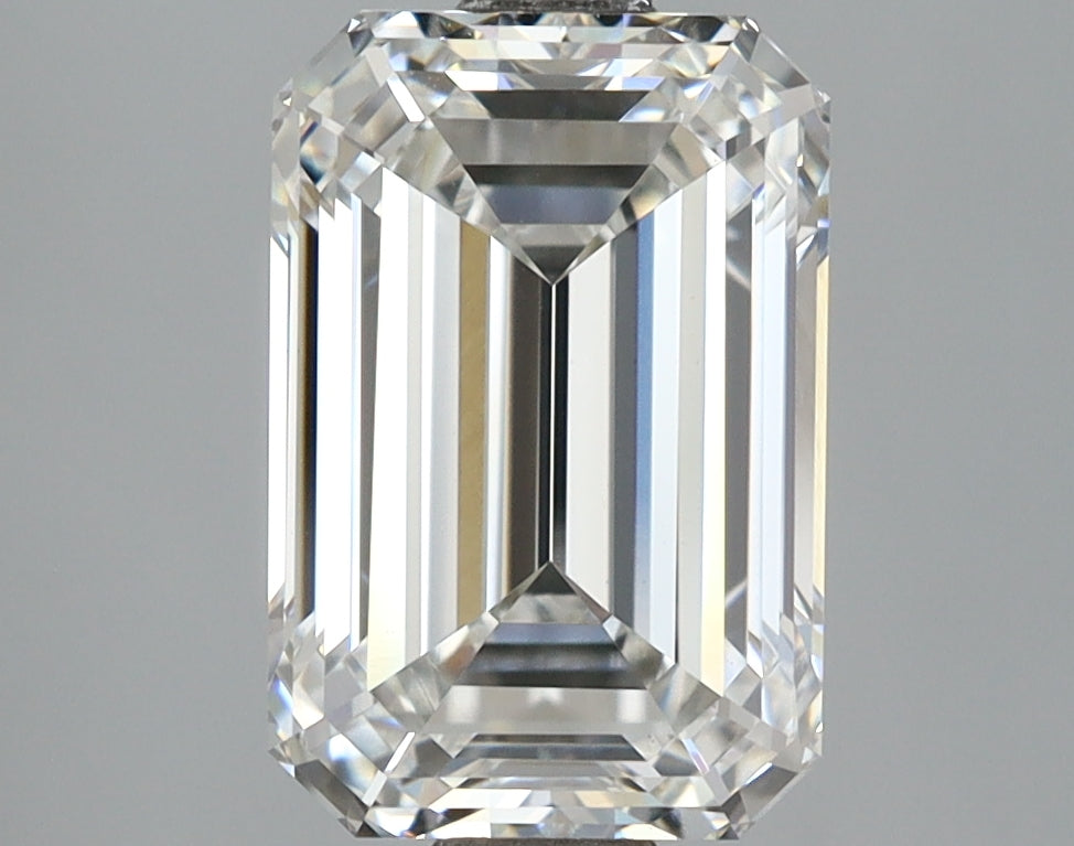3.29 Carat Emerald Shaped, Ideal Cut, E Color, VS1 Clarity, IGI Certified Lab Grown Diamond