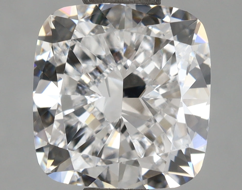 2.01 Carat Cushion Shaped, Very Good Cut, D Color, VVS1 Clarity, IGI Certified Lab Grown Diamond