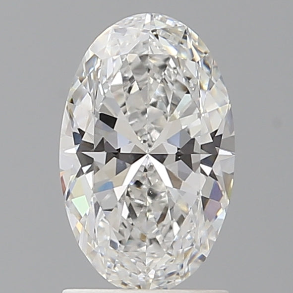 1.59 Carat Oval Shaped, Ideal Cut, E Color, VVS2 Clarity, IGI Certified Lab Grown Diamond
