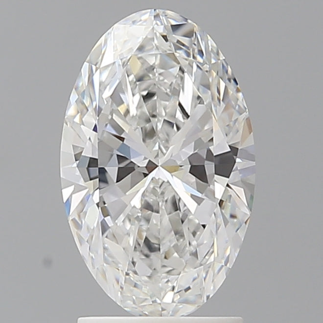 2.10 Carat Oval Shaped, Ideal Cut, E Color, VS1 Clarity, IGI Certified Lab Grown Diamond