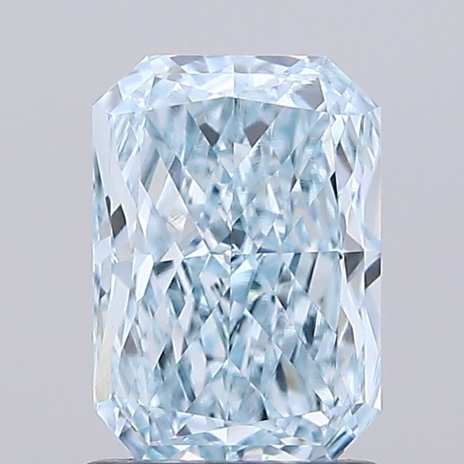 1.27 Carat Radiant Shaped, Excellent Cut, VVS2 Clarity, IGI Certified Lab Grown Diamond