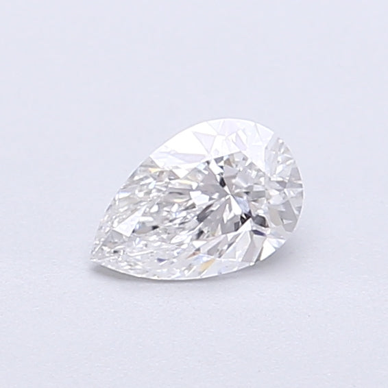 0.30 Carat Pear Shaped, Very Good Cut, D Color, VS1 Clarity, IGI Certified Lab Grown Diamond