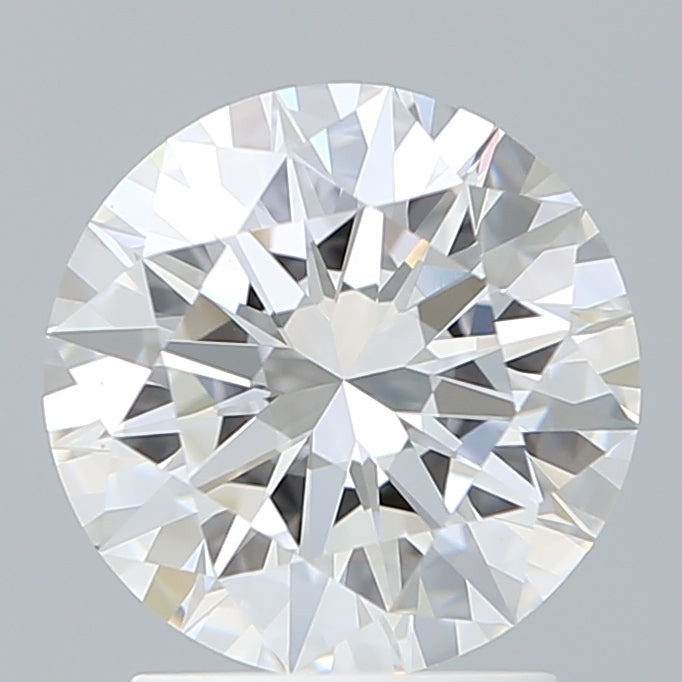 2.10 Carat Round Shaped, Excellent Cut, D Color, VS1 Clarity, IGI Certified Lab Grown Diamond