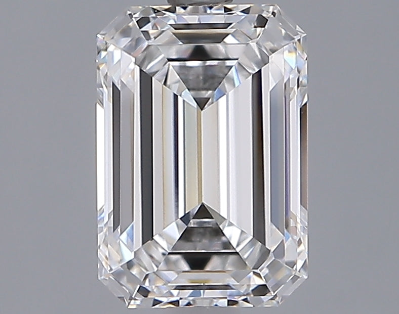 2.02 Carat Emerald Shaped, Ideal Cut, E Color, VVS1 Clarity, IGI Certified Lab Grown Diamond
