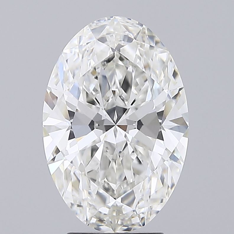 4.03 Carat Oval Shaped, Ideal Cut, F Color, VVS1 Clarity, IGI Certified Lab Grown Diamond