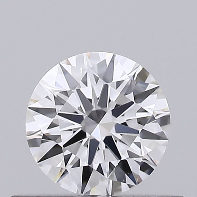 0.43 Carat Round Shaped, Ideal Cut, D Color, VVS2 Clarity, IGI Certified Lab Grown Diamond