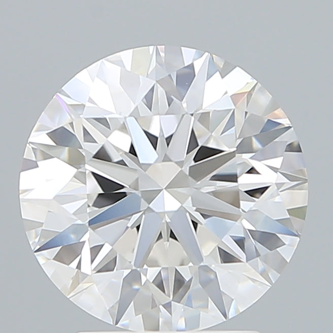 3.10 Carat Round Shaped, Excellent Cut, D Color, VVS2 Clarity, IGI Certified Lab Grown Diamond