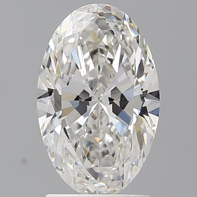 2.06 Carat Oval Shaped, Ideal Cut, F Color, VVS2 Clarity, IGI Certified Lab Grown Diamond