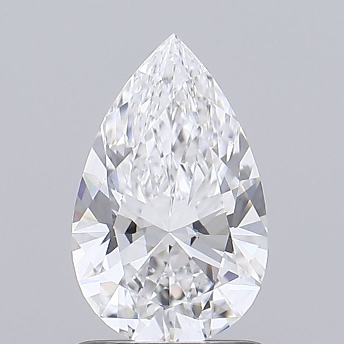 1.04 Carat Pear Shaped, Ideal Cut, E Color, VVS2 Clarity, IGI Certified Lab Grown Diamond