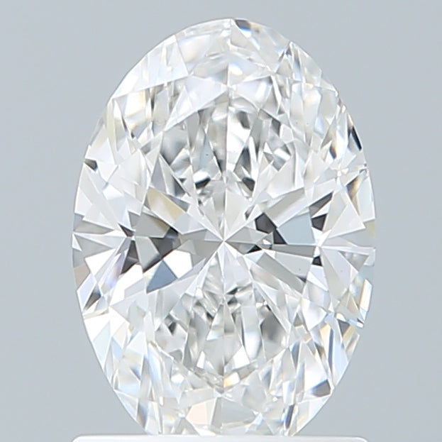 1.24 Carat Oval Shaped, Ideal Cut, E Color, VVS2 Clarity, IGI Certified Lab Grown Diamond